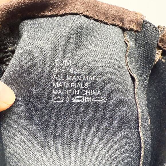 Vintage Y2K Candie’s Brown Faux Suede Knee High Boots Women's Size 10 Side Zip - Picture 8 of 10